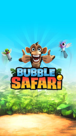 Zynga、パズルゲーム「Bubble Safari」のiOSアプリ版をリリース1