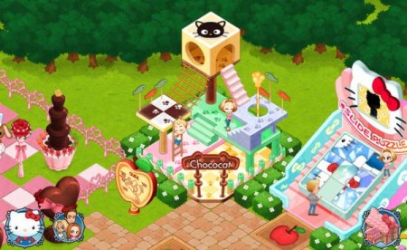 サンリオキャラの遊園地を作るiOS向けゲームアプリ「Hello Kitty World」、100万ダウンロード突破！1