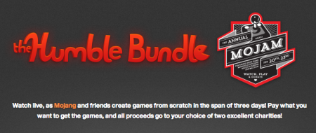 Minecraft運営のMojang、ゲーム開発によるチャリティーイベント「Humble Bundle Mojam2」開催