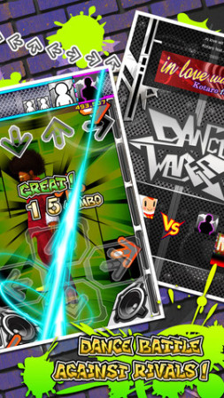 KONAMI、米App StoreにてダンスダンスレボリューションのiOSアプリ版「DDR Dance Wars」をリリース3