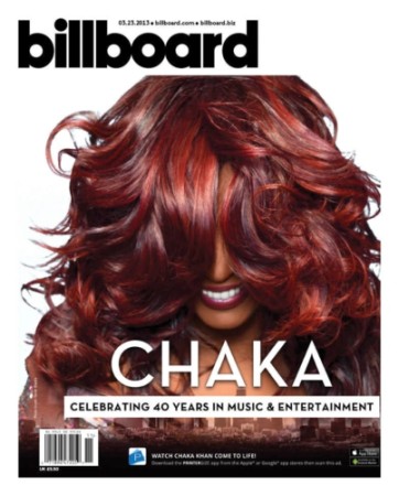 R&Bシンガーのチャカ・カーン、BILLBOARD MAGAZINEの表紙でARコンテンツを発表
