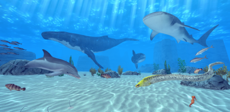 LINE GAMEに初のフル3Dゲームが登場！　海底遊泳が楽しめる「LINE EASY DIVER」リリース1