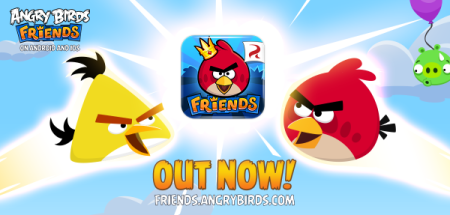ソーシャル要素も楽しめる！　Rovio、スマホ版「Angry Birds Friends」をリリース1