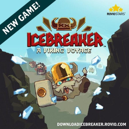 Rovio、パブリッシング事業の第1弾タイトル「Icebreaker: A Viking Voyage」を提供開始　氷を斬って道を作るアクションゲーム1
