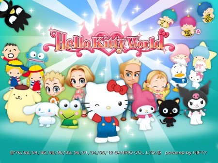 ニフティとサンリオウェーブ、スマホ向け遊園地運営ゲーム「Hello Kitty World」のAndroid版をリリース1