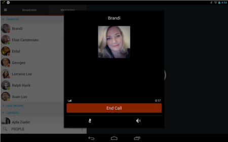 米メッセージングアプリ「imo」、ビデオチャット機能を提供開始
