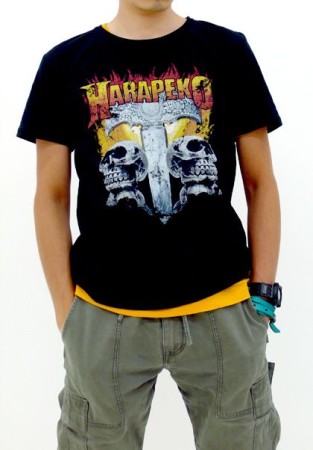 コスパ、ワンフェス2012夏にてソーシャルゲーム「アイドルマスター ミリオンライブ！」に登場する「“HARAPEKO”Tシャツ」の実物を販売3