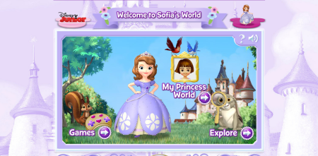 ディズニーUK、女児向けの仮想空間「Sofia’s World」をオープン