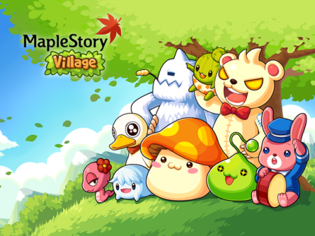 ネクソンがLINE GAMEに参入！ 人気MMO「メイプルストーリー」のモンスター達と村を作るスマホ向けシミュレーションゲーム「LINE MapleStory Village」をリリース1