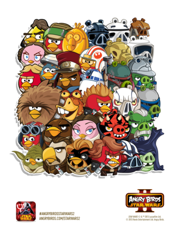 史上最多の30キャラが登場！ Rovio、スター・ウォーズ版Angry Birds「Angry Birds Star Wars II」をリリース