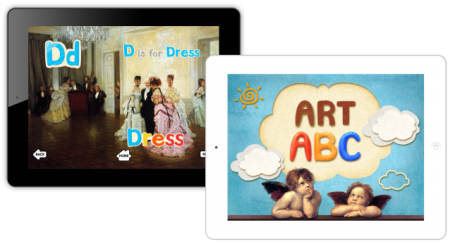 GKproject、名画で英語学習ができる幼児用英語学習アプリ「ART ABC HD」をリリース