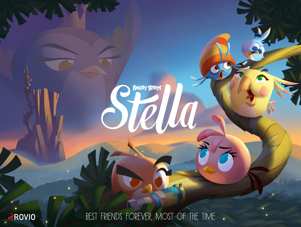 ピンクの小鳥 Stella が独立 Rovio Angry Birdsシリーズのスピンオフ タイトル Angry Birds Stella を発表 アニメ グッズ展開も視野に Vsmedia