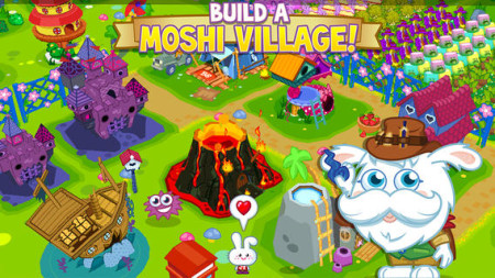 GREE版終了から約1年…イギリスの人気2D仮想空間「Moshi Monsters」のスマホ向けソーシャルゲーム「Moshi Monsters Village」が復活1