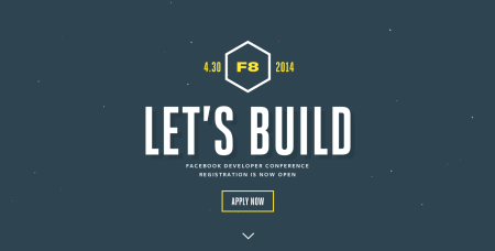 Facebook、4/30に開発者向けイベント「F8」を3年ぶりに開催決定　参加者募集を開始