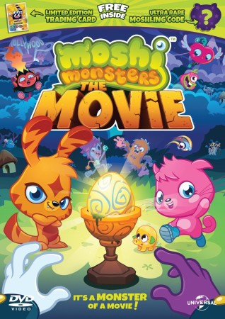 イギリスの人気子供向け仮想空間「Moshi Monsters」、映画DVDを4/14にリリース