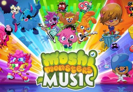 イギリスの人気子供向け仮想空間「Moshi Monsters」、ミュージックビデオを集めたスマホ/タブレットアプリ「Moshi Monsters Music」をリリース1