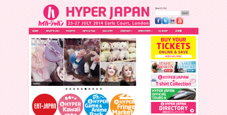 イギリス最大の日本文化の祭典「HYPER JAPAN 2014」、ロンドンにて7/25-27に開催