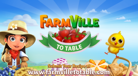 Zynga、農業ソーシャルゲーム「FarmVille 2」にてユーザーからレシピを募集し料理本を製作