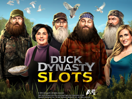 Zynga、人気リアリティ番組「Duck Dynasty」のスマホ向けスロットゲーム「Duck Dynasty Slots」をリリース1