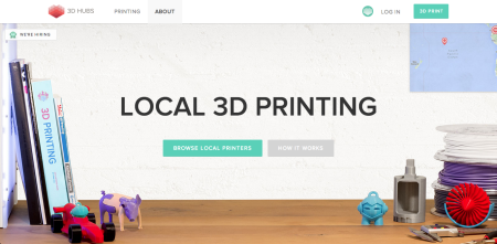 3Dプリンタ共有サービス「3DHubs」、シリーズAにて450万ドルを調達