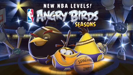 Rovio、Angry Birdsの季節版「Angry Birds Seasons」にてNBAとコラボ