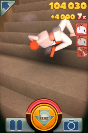 【やってみた】人を高所から突き落として転げっぷりを見て楽しむ鬼畜落下シミュレーション「Stair Dismount」5