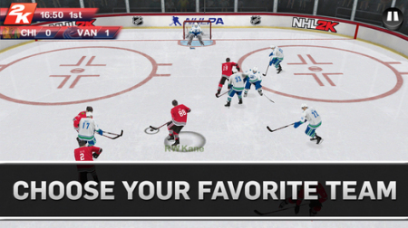 2K Games、NHL公認アイスホッケーゲーム「NHL 2K」のスマホ版をリリース