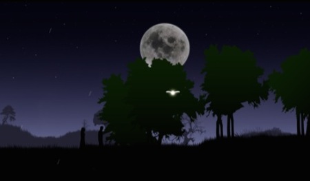 【やってみた】夜道を歩く、ただそれだけ…な散歩シミュレーションアプリ「Blue Moon」7