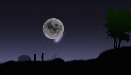 【やってみた】夜道を歩く、ただそれだけ…な散歩シミュレーションアプリ「Blue Moon」8