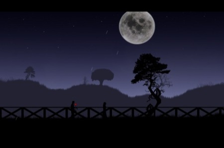 【やってみた】夜道を歩く、ただそれだけ…な散歩シミュレーションアプリ「Blue Moon」5