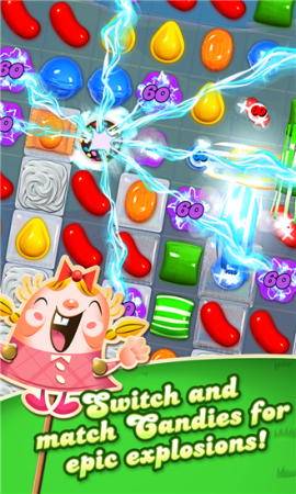 King、人気パズルゲーム「Candy Crush Saga」をWindows Phone向けにも配信