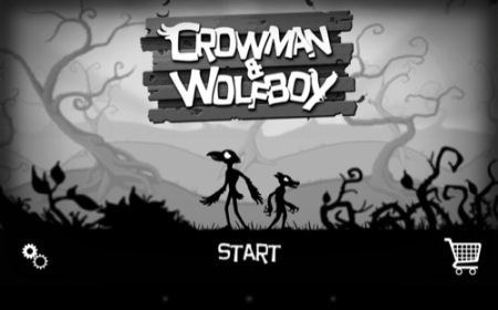【やってみた】まるでサイレント映画のようなレトロな横スクロールアクションゲーム「Crowman and Wolfboy」
