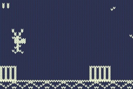 【やってみた】この発想はなかった！ニット製のiOS向けアクションゲーム「Knitted Deer」4