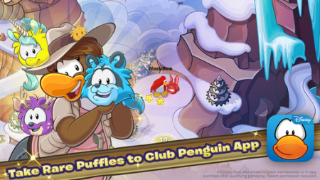 ディズニー、子供向け仮想空間「Club Penguin」のスピンオフとなるスマホゲーム「Club Penguin Puffle Wild」をリリース1