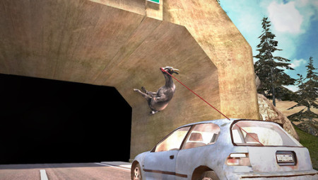 ヤギ大暴れシミュレーションゲーム「Goat Simulator」、250万ダウンロードを突破