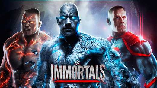 レスラーがファンタジー世界の住人に　ワーナーとWWE、スマホ向けプロレスゲーム「WWE Immortals」をリリース