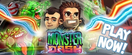 Halfbrick、スマホ向けランニングアクションゲーム「Monster Dash」にて映画「ゴースト・バスターズ」とコラボ
