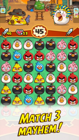 Angry Birdsがパズルゲームにも進出！ Rovio、「Angry Birds」シリーズのスマホ向け新作タイトル「Angry Birds Stella POP!」と「Angry Birds Fight!」をテスト配信