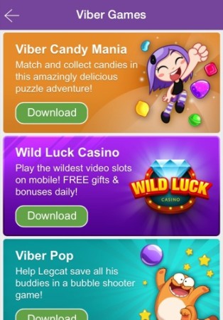 楽天傘下のメッセージングアプリ「Viber」、ゲームサービス「Viber Games」のグローバル展開を開始