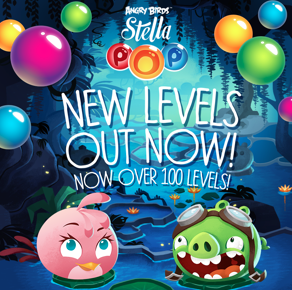 Angry Birdsシリーズのパズルゲーム「Angry Birds Stella POP!」、3000万ダウンロードを突破