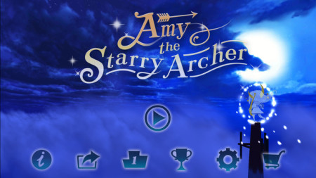 Wright Flyer Studios、夜空を飛んで星を集める幻想的なスマホ向けフライトアクションゲーム「Amy the Starry Archer」をリリース