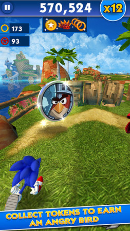 「ソニック」シリーズの海外向けスマホゲーム「Sonic Dash」、Angry BirdsシリーズのRPG「Angry Birds Epic」とコラボ