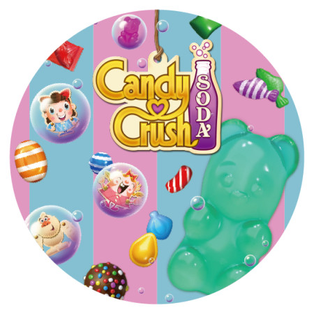 King、パズルゲーム「キャンディークラッシュソーダ」のコラボカフェを8/1にオープン
