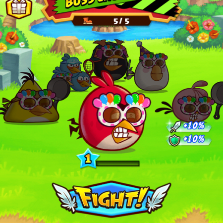 Angry BirdsシリーズのパズルRPG「Angry Birds Fight!」、1000万ダウンロード突破