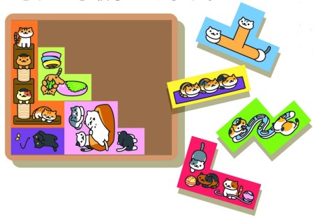 幻冬舎、「ねこあつめ」の木製パズルゲーム「ねこあつめ つめねこパズル」を発売