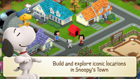 Activision、スヌーピーの町を作れるスマホ向けシミュレーションゲーム「Peanuts: Snoopy's Town Tale」のiOS版をリリース