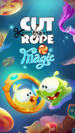ZeptoLab、スマホ向けアクションパズルゲーム「Cut the Rope」シリーズの新作「Cut the Rope: Magic」をリリース