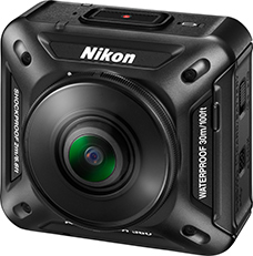 ニコン、360°撮影が可能なアクションカメラ「KeyMission 360」をCES 2016に参考出展