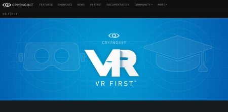 Crytek、VR開発者のサポートプログラム「VR First」を発表