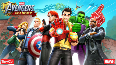 TinyCo、アベンジャーズの学パロスマホゲーム「MARVEL Avengers Academy」をリリース